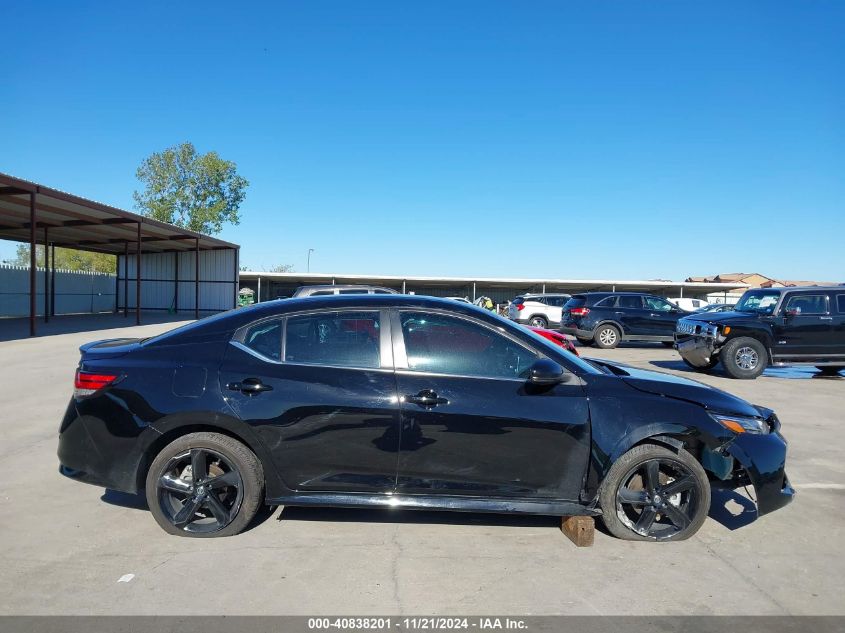 2022 Nissan Sentra Sr Xtronic Cvt VIN: 3N1AB8DV3NY300361 Lot: 40838201