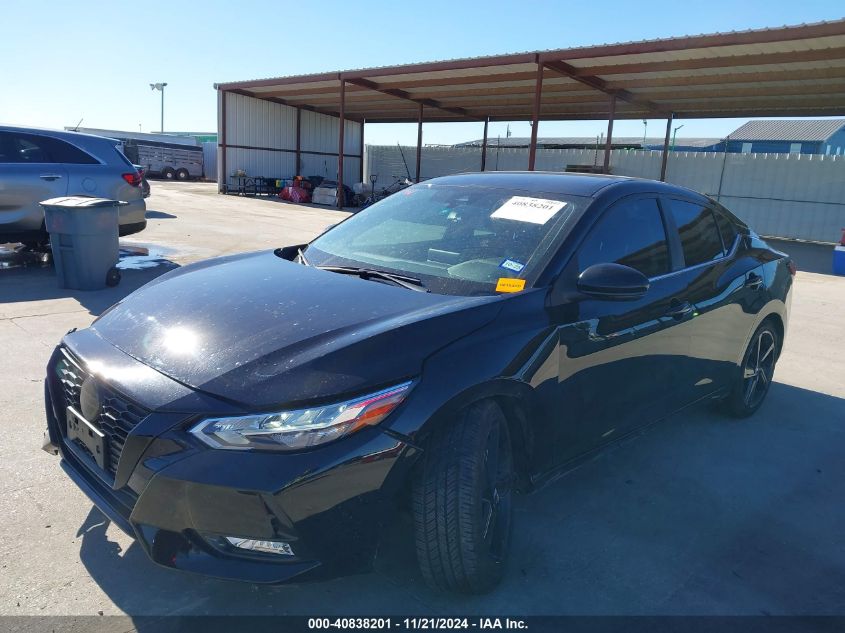 2022 Nissan Sentra Sr Xtronic Cvt VIN: 3N1AB8DV3NY300361 Lot: 40838201