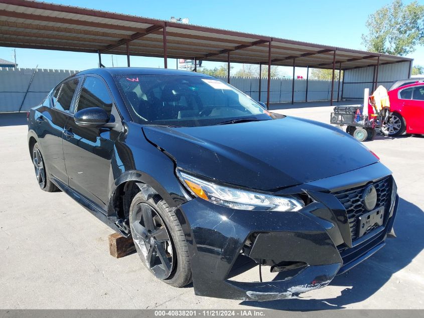 2022 Nissan Sentra Sr Xtronic Cvt VIN: 3N1AB8DV3NY300361 Lot: 40838201