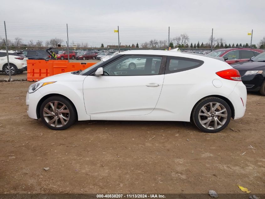 2017 Hyundai Veloster VIN: KMHTC6AD9HU309233 Lot: 40838207