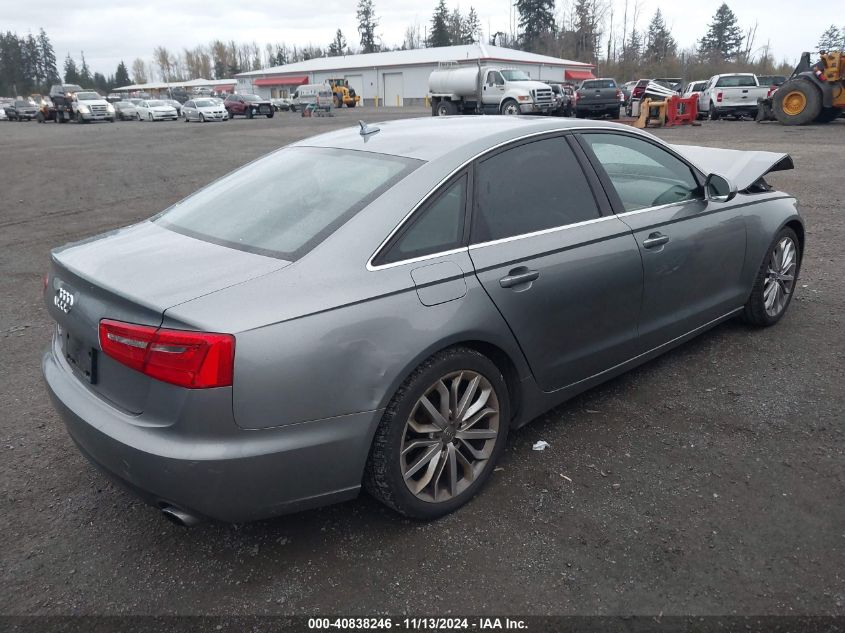 2013 Audi A6 2.0T Premium VIN: WAUGFAFC5DN080096 Lot: 40838246