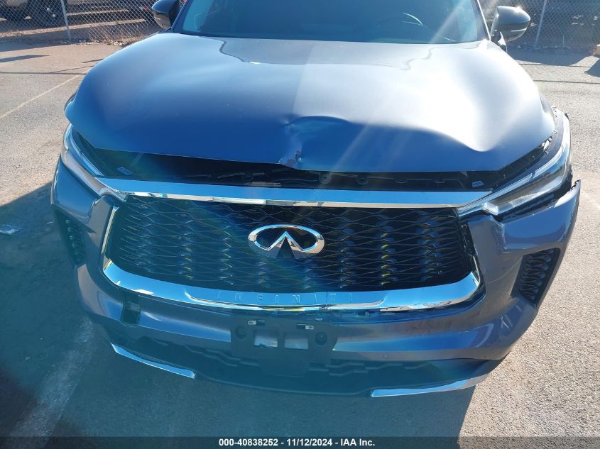 2022 Infiniti Qx60 Sensory VIN: 5N1DL1GR6NC340631 Lot: 40838252