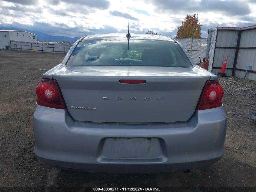 2014 DODGE AVENGER SE - 1C3CDZAB9EN169390