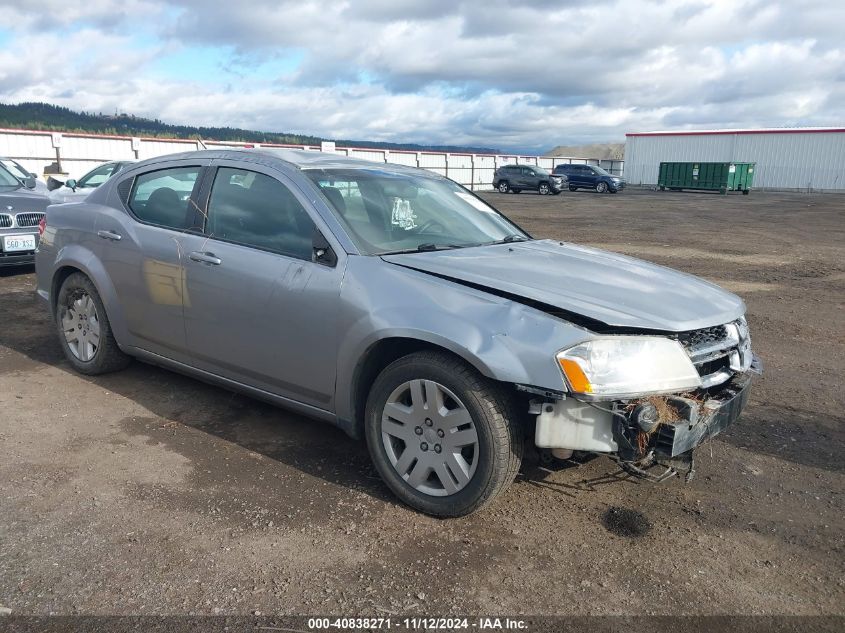 2014 Dodge Avenger Se VIN: 1C3CDZAB9EN169390 Lot: 40838271