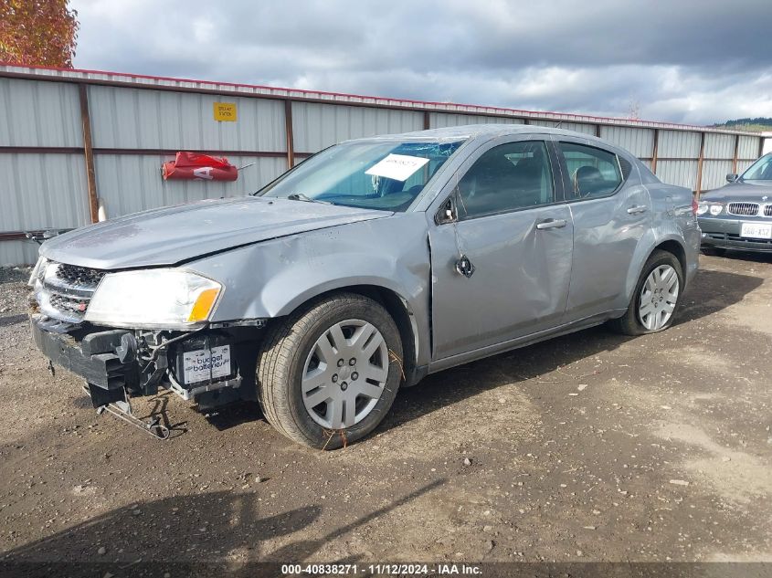 2014 DODGE AVENGER SE - 1C3CDZAB9EN169390