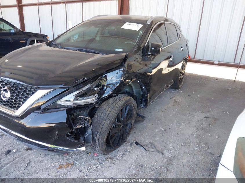 2019 Nissan Murano Platinum VIN: 5N1AZ2MS9KN113304 Lot: 40838279