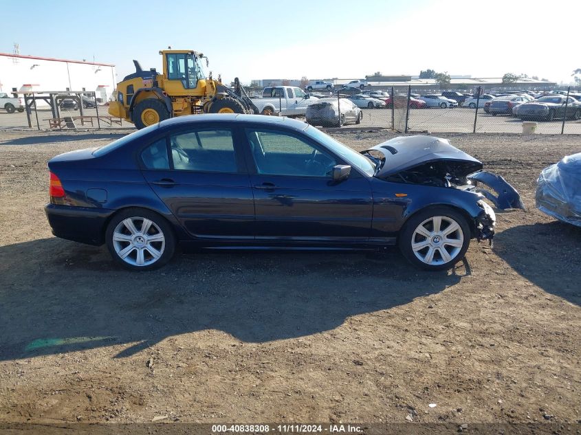 2002 BMW 325I VIN: WBAET37462NG80368 Lot: 40838308