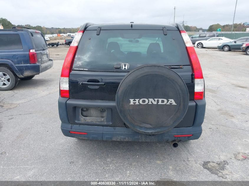 2006 Honda Cr-V Ex VIN: SHSRD78816U432730 Lot: 40838330