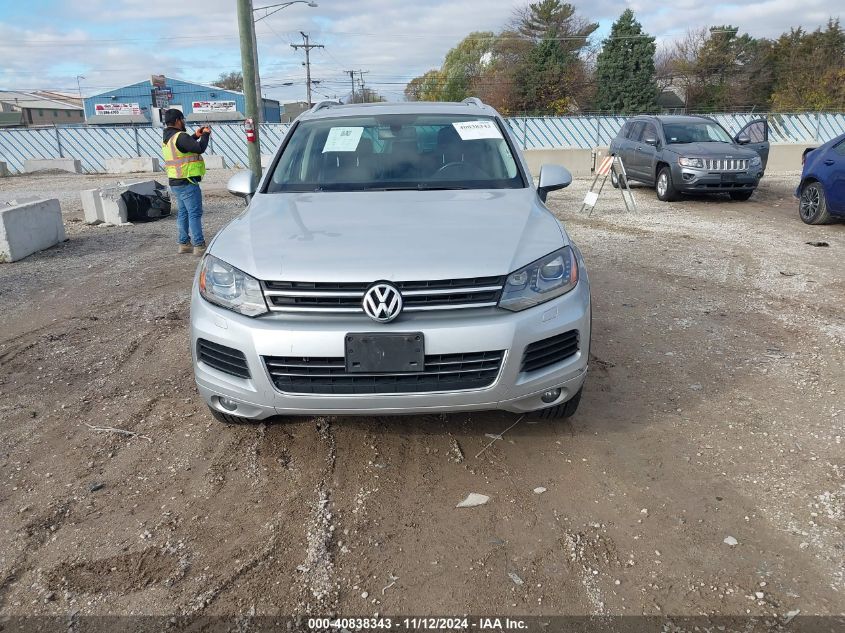 2013 Volkswagen Touareg Vr6 Lux VIN: WVGEF9BP5DD011248 Lot: 40838343