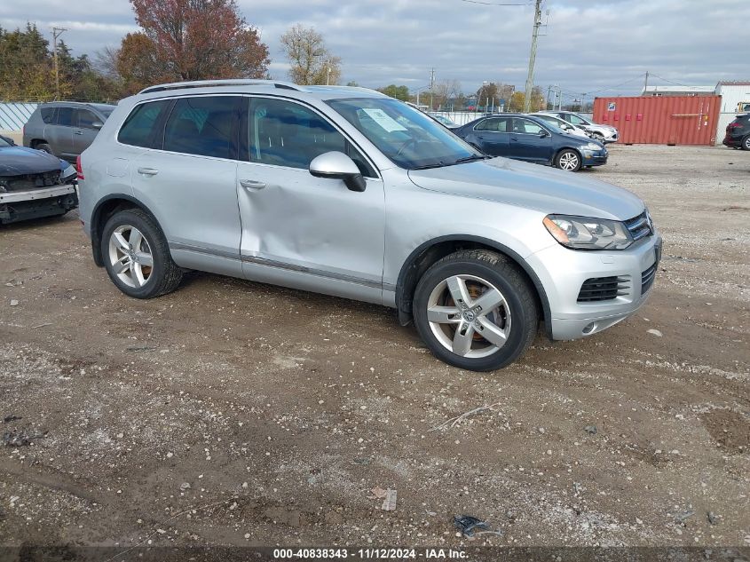 2013 VOLKSWAGEN TOUAREG VR6 LUX - WVGEF9BP5DD011248