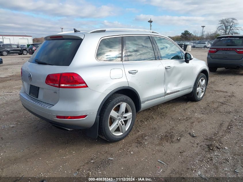 2013 Volkswagen Touareg Vr6 Lux VIN: WVGEF9BP5DD011248 Lot: 40838343