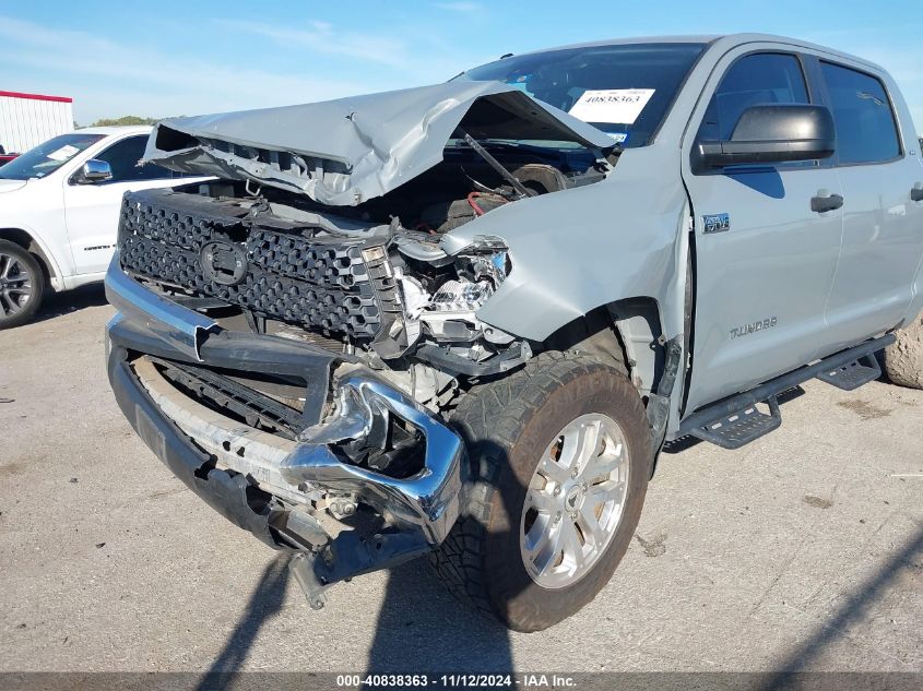 2018 Toyota Tundra Sr5 5.7L V8 VIN: 5TFDW5F13JX748361 Lot: 40838363