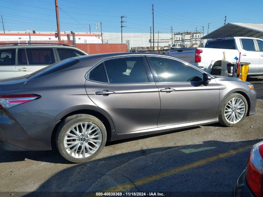 2018 Toyota Camry Hybrid Xle VIN: 4T1B21HK8JU001854 Lot: 40838369