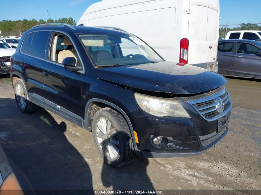 2010 Volkswagen Tiguan Sel VIN: WVGAV7AX0AW508750 Lot: 40838378