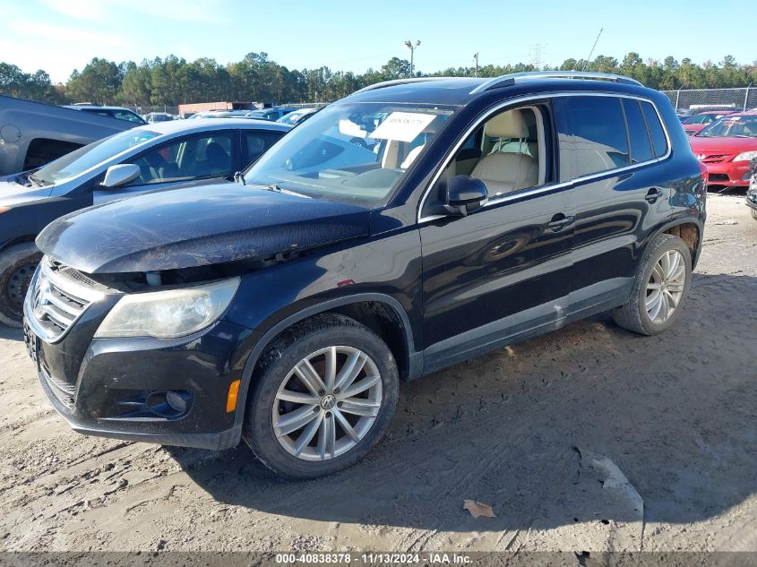 2010 Volkswagen Tiguan Sel VIN: WVGAV7AX0AW508750 Lot: 40838378