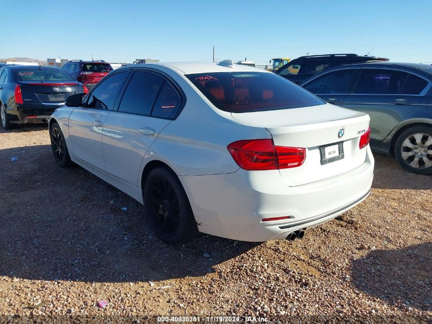 2016 BMW 328I VIN: WBA8E9C58GK645748 Lot: 40838381