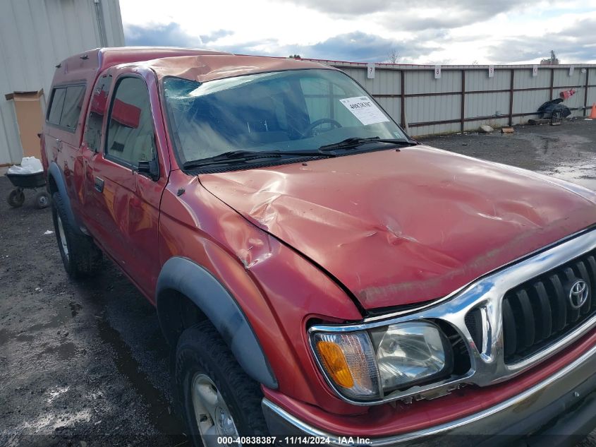 2004 Toyota Tacoma VIN: 5TEWM72N74Z392075 Lot: 40838387