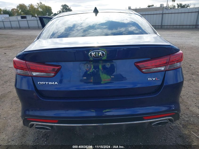 2016 Kia Optima Sxl Turbo VIN: 5XXGV4L26GG062614 Lot: 40838399