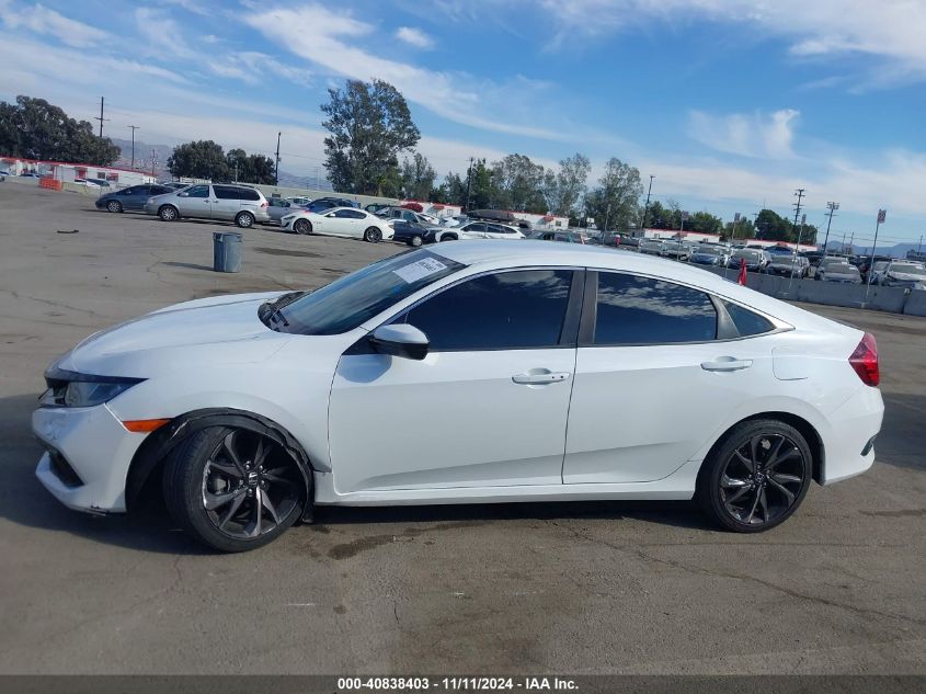 2020 Honda Civic Sport VIN: 19XFC2F84LE204886 Lot: 40838403