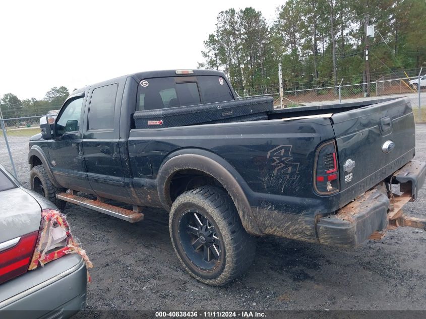 2016 Ford F-250 Lariat VIN: 1FT7W2BT5GEA24355 Lot: 40838436