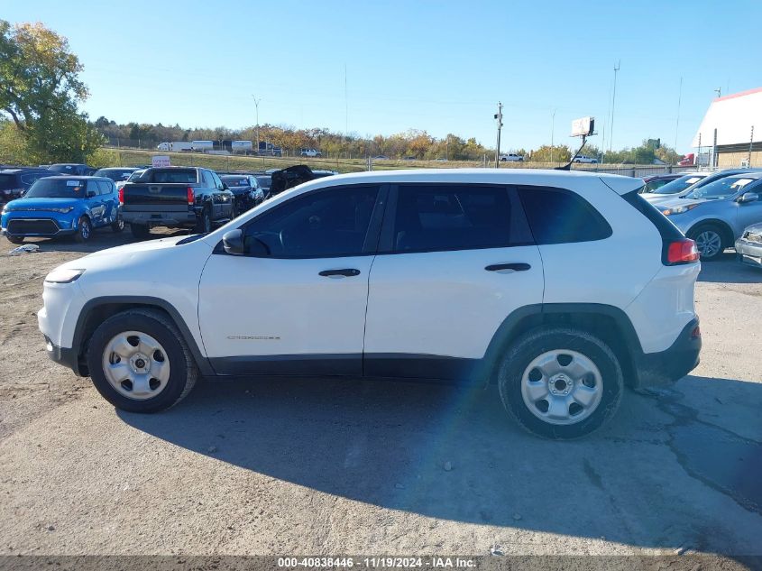 2014 Jeep Cherokee Sport VIN: 1C4PJLAB0EW245494 Lot: 40838446