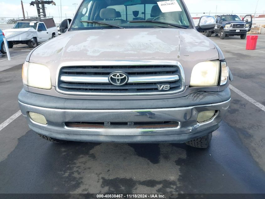 2002 Toyota Tundra Access Cab/Access Cab Sr5 VIN: 5TBRT34152S321348 Lot: 40838467