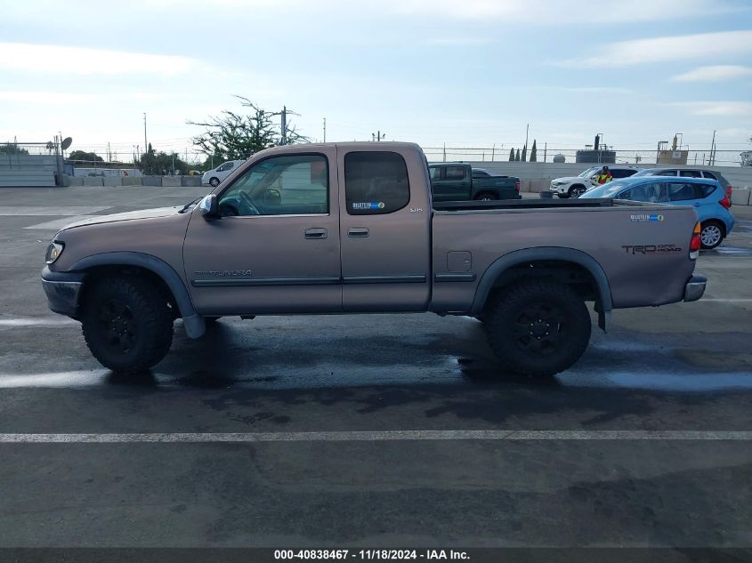 2002 Toyota Tundra Access Cab/Access Cab Sr5 VIN: 5TBRT34152S321348 Lot: 40838467