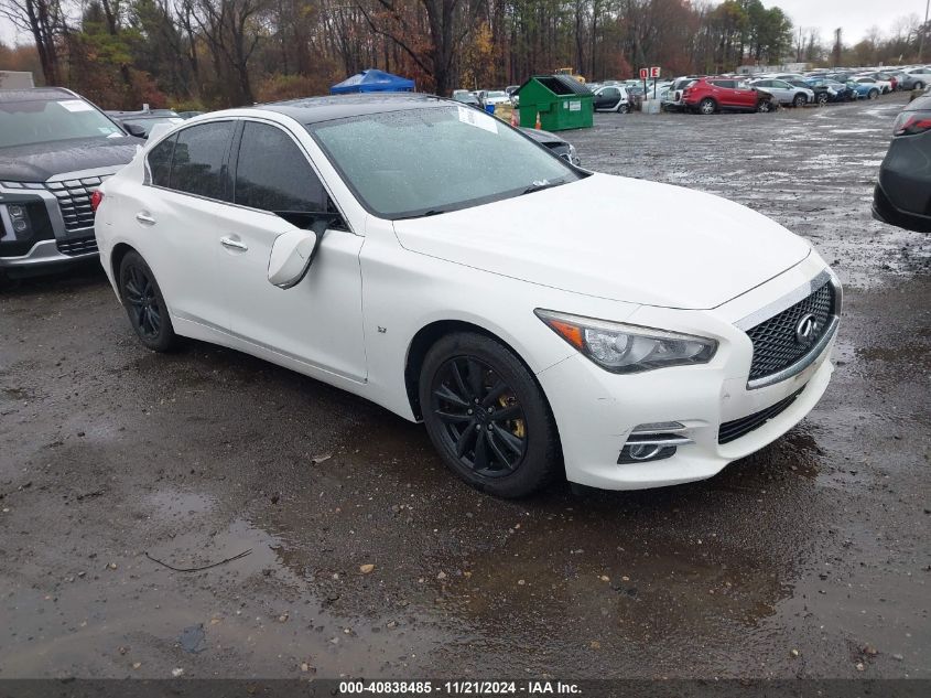 VIN JN1BV7AR6FM399078 2015 INFINITI Q50 no.1