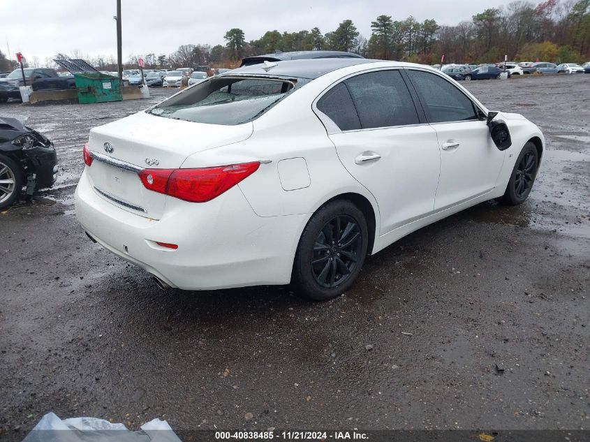 VIN JN1BV7AR6FM399078 2015 INFINITI Q50 no.4