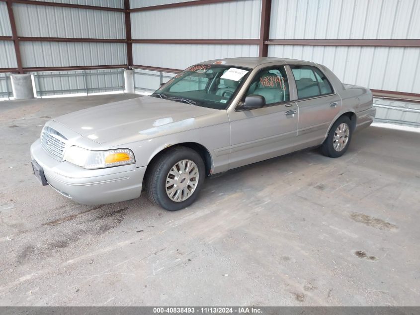 2003 Ford Crown Victoria Lx VIN: 2FAFP74W93X208306 Lot: 40838493