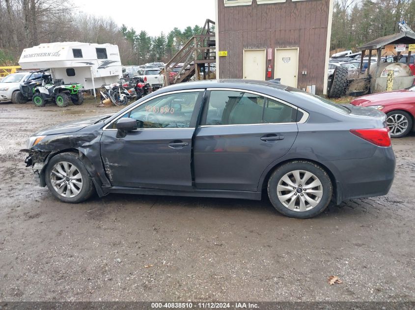 2016 Subaru Legacy 2.5I Premium VIN: 4S3BNAC64G3014833 Lot: 40838510