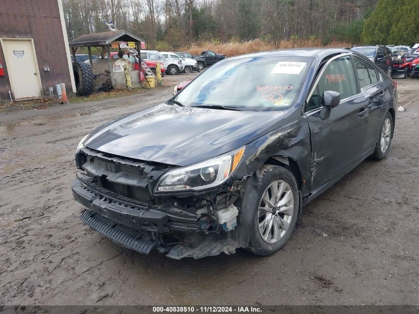 2016 Subaru Legacy 2.5I Premium VIN: 4S3BNAC64G3014833 Lot: 40838510