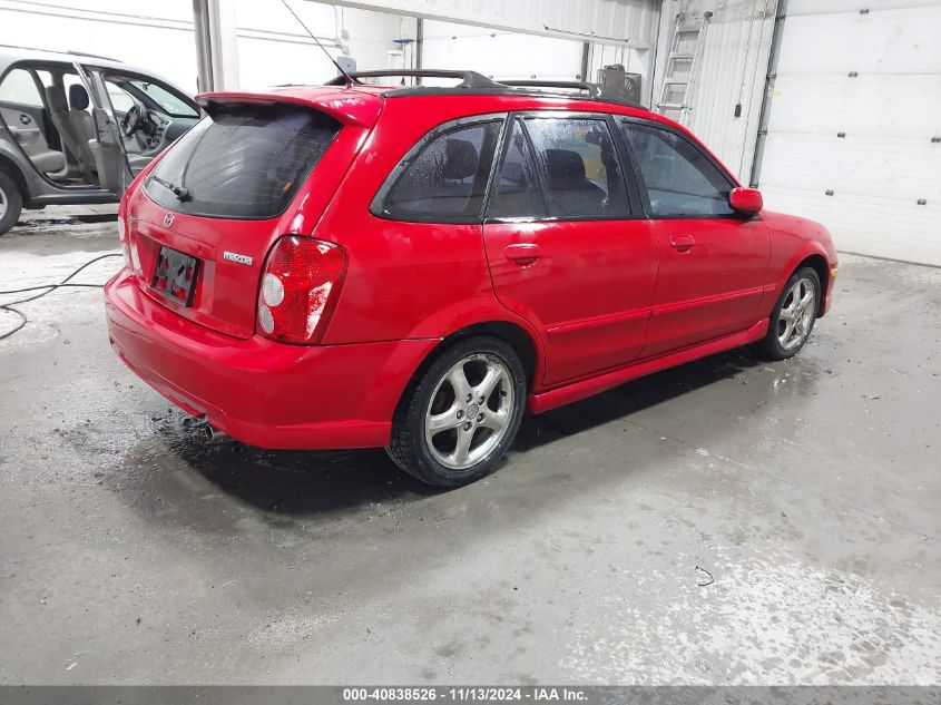 2002 Mazda Protege5 VIN: JM1BJ246021585028 Lot: 40838526