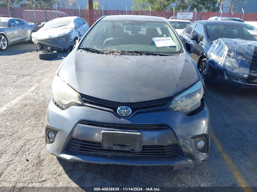 2015 Toyota Corolla Le Plus VIN: 5YFBURHE3FP316718 Lot: 40838539