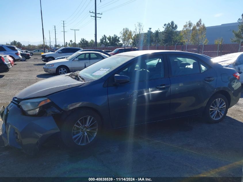 2015 Toyota Corolla Le Plus VIN: 5YFBURHE3FP316718 Lot: 40838539