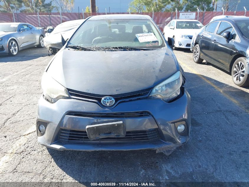 2015 Toyota Corolla Le Plus VIN: 5YFBURHE3FP316718 Lot: 40838539