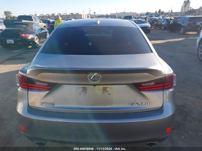 2016 Lexus Is 200T VIN: JTHBA1D23G5021184 Lot: 40838546