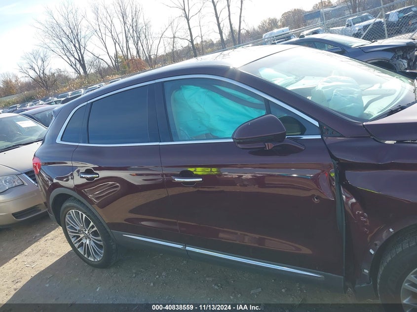 2018 LINCOLN MKX RESERVE - 2LMPJ8LR3JBL26590