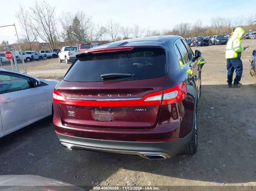 2018 LINCOLN MKX RESERVE - 2LMPJ8LR3JBL26590