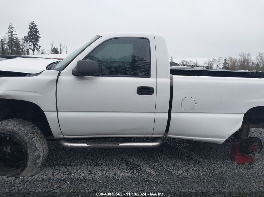 2006 GMC Sierra 1500 Work Truck VIN: 3GTEK14V26G194062 Lot: 40838562