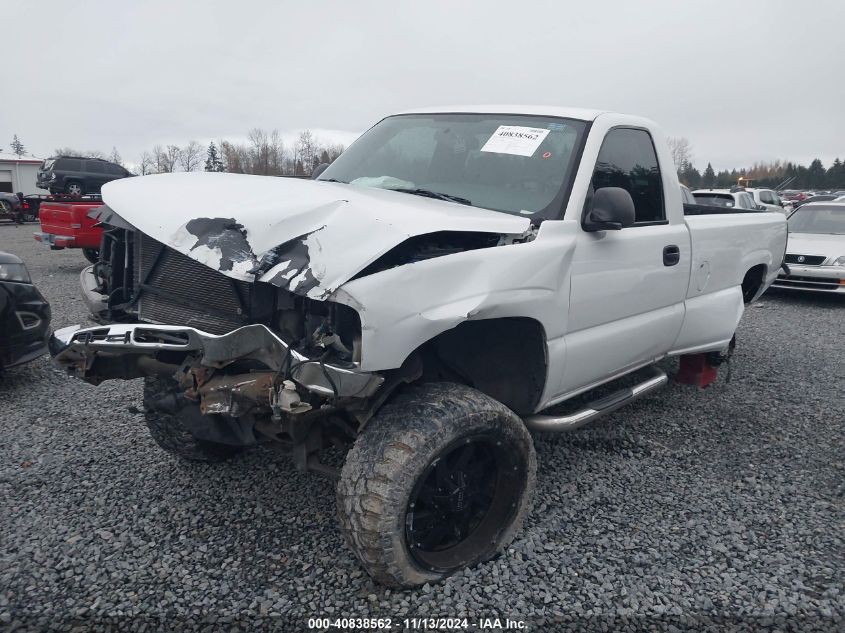 2006 GMC Sierra 1500 Work Truck VIN: 3GTEK14V26G194062 Lot: 40838562