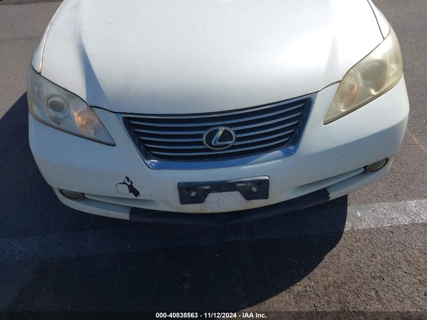 2007 Lexus Es 350 VIN: JTHBJ46G072096632 Lot: 40838563