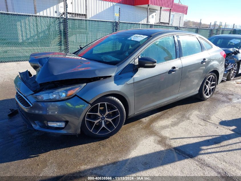 2017 Ford Focus Sel VIN: 1FADP3H22HL227274 Lot: 40838566