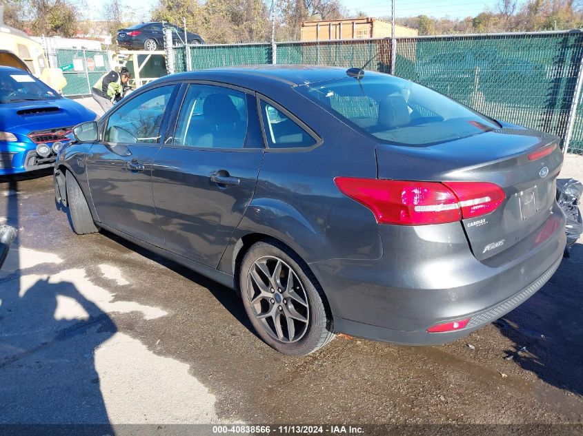 2017 Ford Focus Sel VIN: 1FADP3H22HL227274 Lot: 40838566