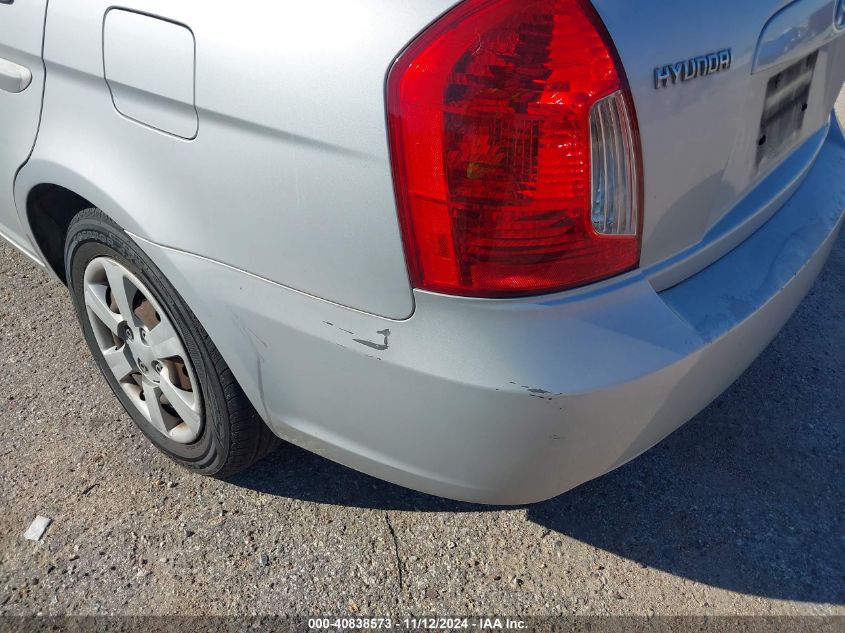 2006 Hyundai Accent Gls VIN: KMHCN46C26U004961 Lot: 40838573