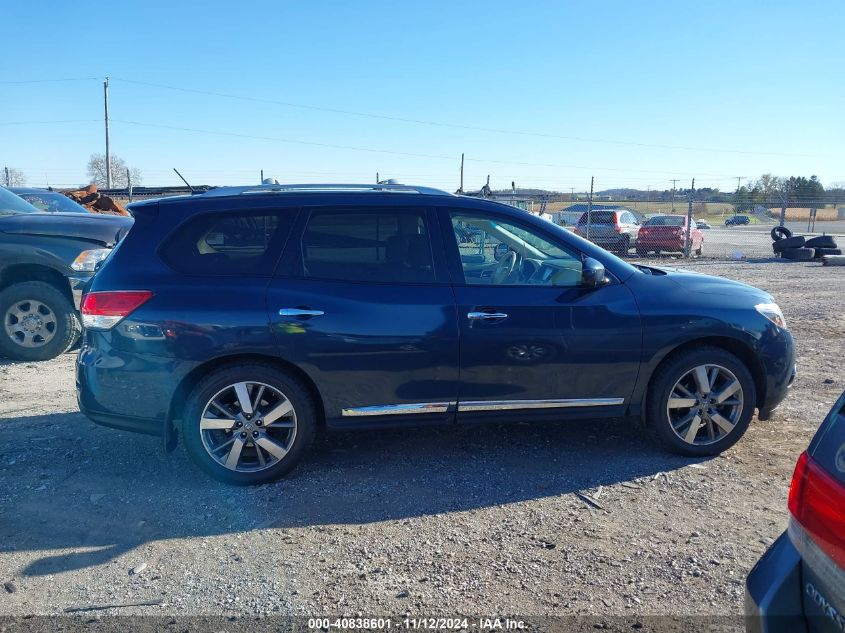 2014 Nissan Pathfinder Platinum VIN: 5N1AR2MM1EC714160 Lot: 40838601