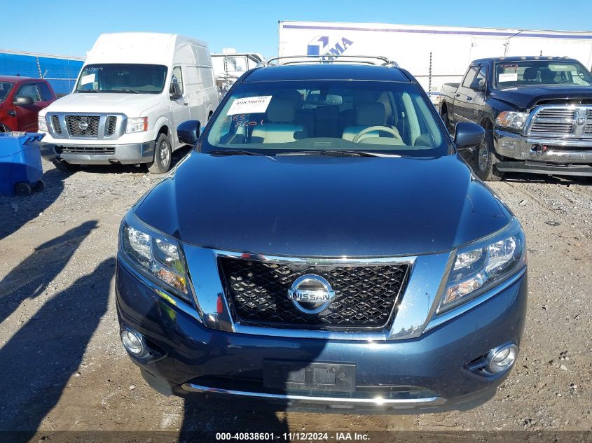 2014 Nissan Pathfinder Platinum VIN: 5N1AR2MM1EC714160 Lot: 40838601