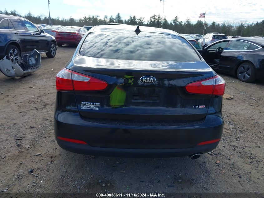 2016 Kia Forte Ex VIN: KNAFX4A87G5618346 Lot: 40838611