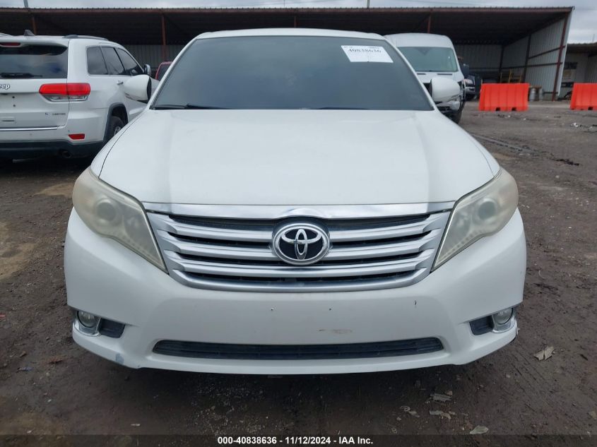 2011 Toyota Avalon Limited VIN: 004T1BK3DB7BU3878 Lot: 40838636