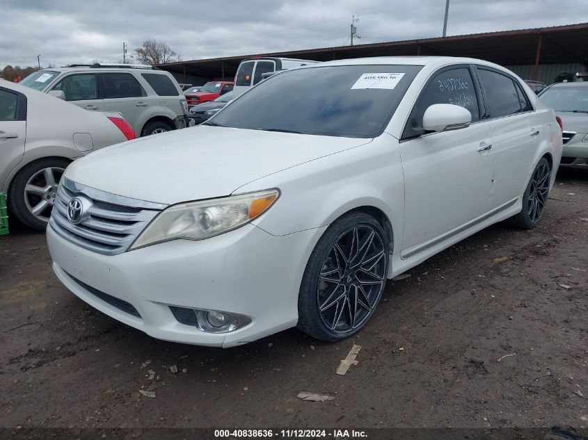 2011 Toyota Avalon Limited VIN: 004T1BK3DB7BU3878 Lot: 40838636